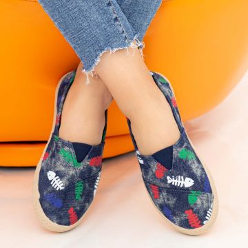 Espadrile Dama E47 Navy | Fashion