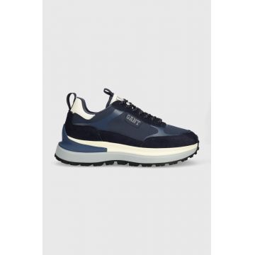 Gant sneakers Cazidy culoarea albastru marin, 27633206.G613