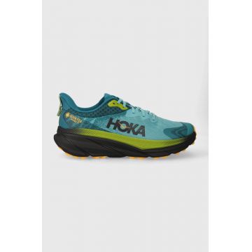 Hoka One One pantofi de alergat Challenger ATR 7 GTX culoarea turcoaz