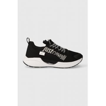 Just Cavalli sneakers culoarea negru, 75QA3SH2 ZSA10 899