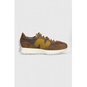 New Balance sneakers U327WPD culoarea maro