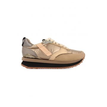 Pantofi sport cu garnituri de piele intoarsa ecologica Glads Axe
