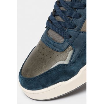 Pantofi sport cu insertii de piele intoarsa