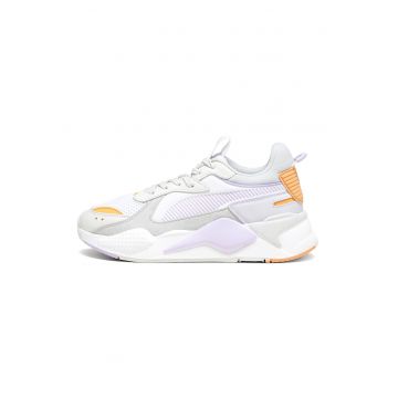 Pantofi sport cu insertii din plasa RS-X Reinvention - Alb/Gri deschis
