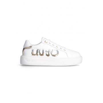 Pantofi sport cu logo cu paiete