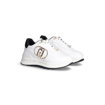 Pantofi sport cu logo cu paiete