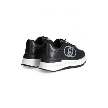 Pantofi sport cu logo cu paiete