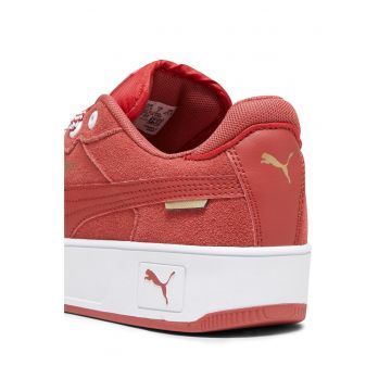 Pantofi sport de piele intoarsa cu garnituri de piele ecologica Carina Street
