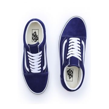 Pantofi sport de piele intoarsa si panza Old Skool