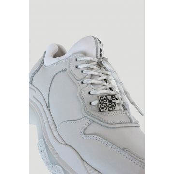 Pantofi sport demi-wedge de piele Baisley