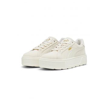 Pantofi sport din piele intoarsa cu insertii din piele ecologica Karmen