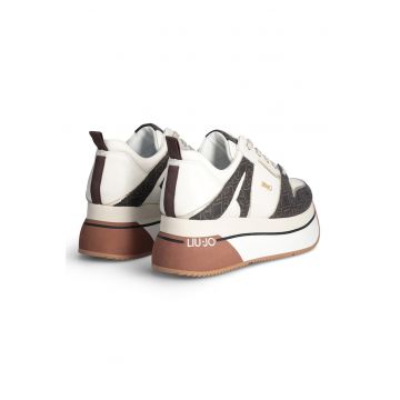 Pantofi sport flatform cu monograma