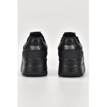 Pantofi sport flatform de piele