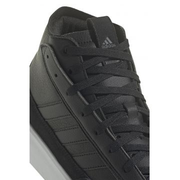 Pantofi sport inalti de piele si piele intoarsa Znsored