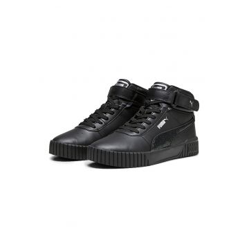 Pantofi sport mid-high de piele ecologica si piele Carina 2.0