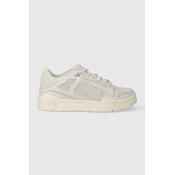 Puma sneakers din piele intoarsă Slipstream Suede culoarea gri