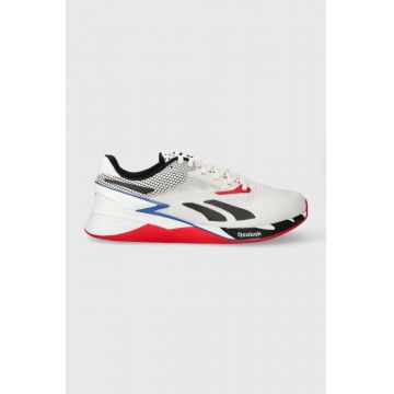 Reebok pantofi de antrenament Nano X3 culoarea alb