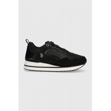 U.S. Polo Assn. sneakers LAYLA culoarea negru, LAYLA001W/CNY2