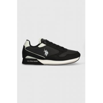 U.S. Polo Assn. sneakers NOBIL culoarea negru, NOBIL003M/CHY4