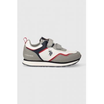 U.S. Polo Assn. sneakers pentru copii culoarea gri