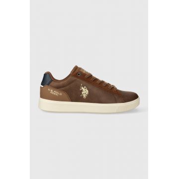 U.S. Polo Assn. sneakers TYMES culoarea maro, TYMES006M/CYN1