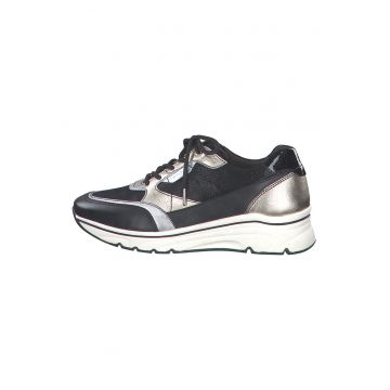 Pantofi sport low-cut cu talpa wedge