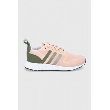Adidas Originals Pantofi H02978 culoarea portocaliu, cu toc plat