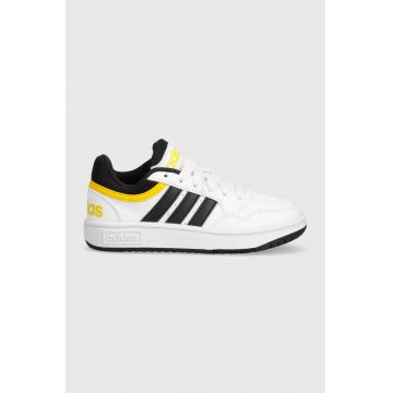 adidas Originals sneakers pentru copii HOOPS 3.0 K culoarea alb