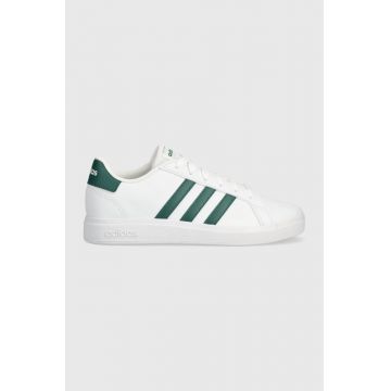 adidas sneakers pentru copii GRAND COURT 2.0 K culoarea alb