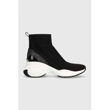 MICHAEL Michael Kors sneakers Zuma culoarea negru, 43H3ZUFE5D