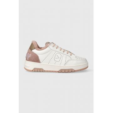 Off Play sneakers din piele COMO culoarea alb, COMO 1 WHITE, CIPRIA, TAUPE, GREY