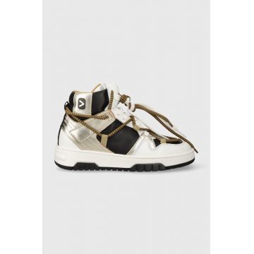 Off Play sneakers din piele SORRENTO culoarea alb, SORRENTO 2 BLACK, WHITE, GOLD