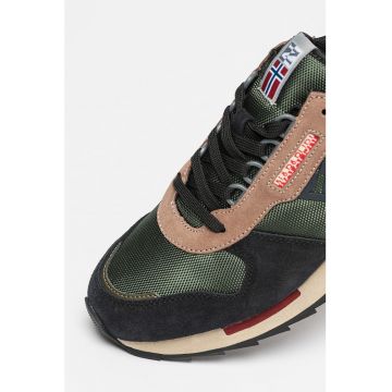 Pantofi sport cu insertii de piele si piele intoarsa Virtus