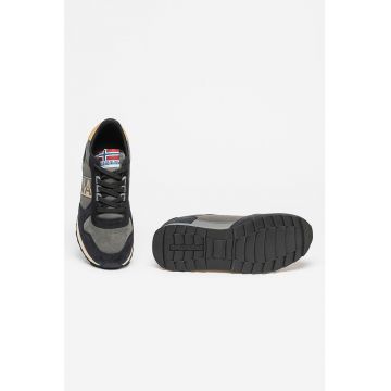 Pantofi sport cu insertii din piele intoarsa si piele Virtus
