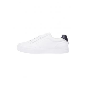 Pantofi sport de piele cu detalii logo