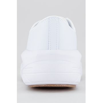 Pantofi sport de piele ecologica cu aplicatie cap-toe