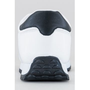 Pantofi sport de piele ecologica cu logo brodat