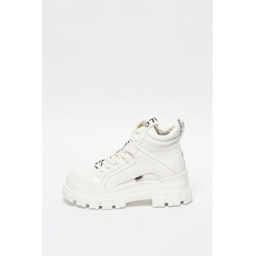 Pantofi sport de piele ecologica - cu model masiv Aspha