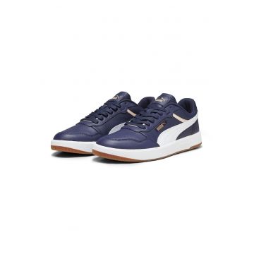 Pantofi sport de piele si piele ecologica cu logo Court Ultra
