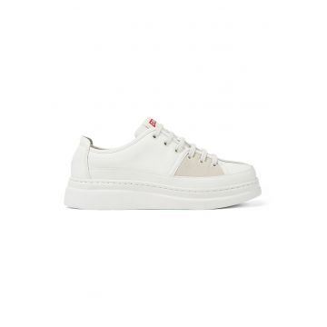 Pantofi sport din piele cu talpa wedge