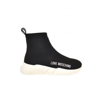 Pantofi sport high-top slip-on