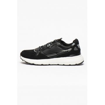 Pantofi sport low-top cu garnituri de piele ecologica Benny