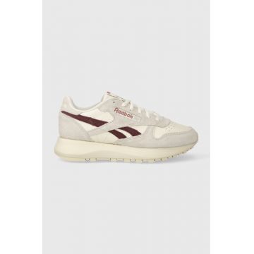 Reebok Classic sneakers din piele culoarea gri