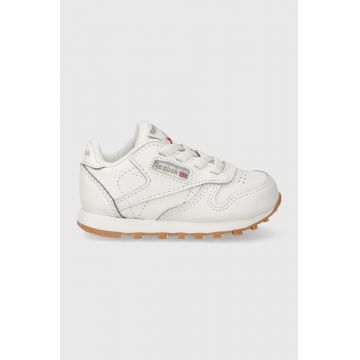 Reebok Classic sneakers pentru copii CL LTHR culoarea alb