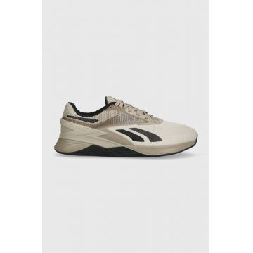 Reebok pantofi de antrenament Nano X3 culoarea bej