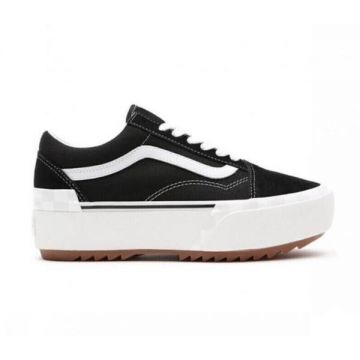 Tenisi femei Vans Old Skool Stacked VN0A4U155ZN1, 36.5, Negru