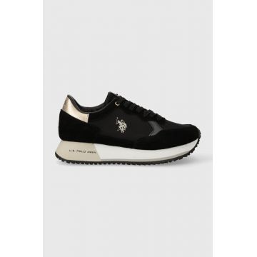 U.S. Polo Assn. sneakers CLEEF culoarea negru, CLEEF004W/CSN1