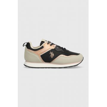 U.S. Polo Assn. sneakers pentru copii culoarea negru