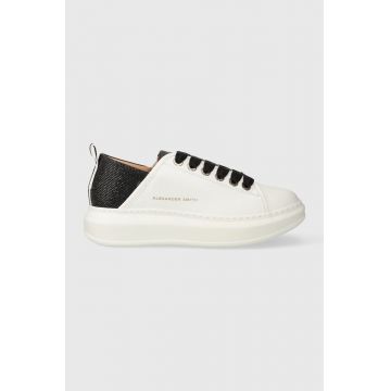 Alexander Smith sneakers din piele Wembley culoarea alb, ASAYE1D26WBK