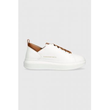 Alexander Smith sneakers din piele Wembley culoarea alb, ASAYW1U80WCN